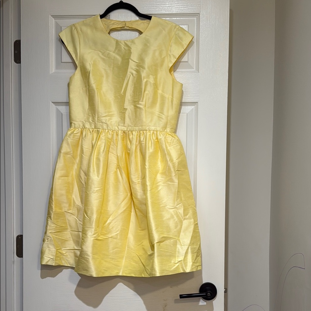 Charming Yellow Kids Dress